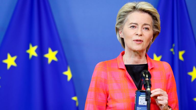 Ursula von der Leyen says the ruling supported the EU's point of view