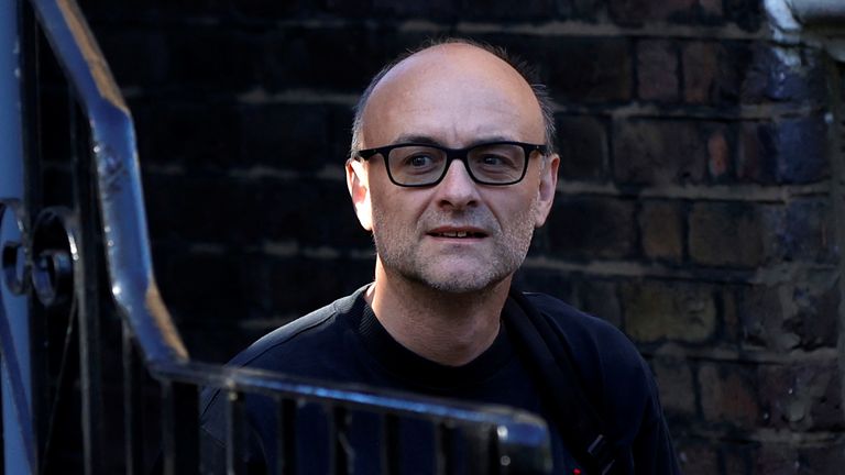 Outbreak of the coronavirus disease (COVID-19) in London
Dominic Cummings, special advisor for Britain's Prime Minister Boris Johnson leaves his home in London, following the outbreak of the coronavirus disease (COVID-19), London, Britain, May 29, 2020. REUTERS/John Sibley