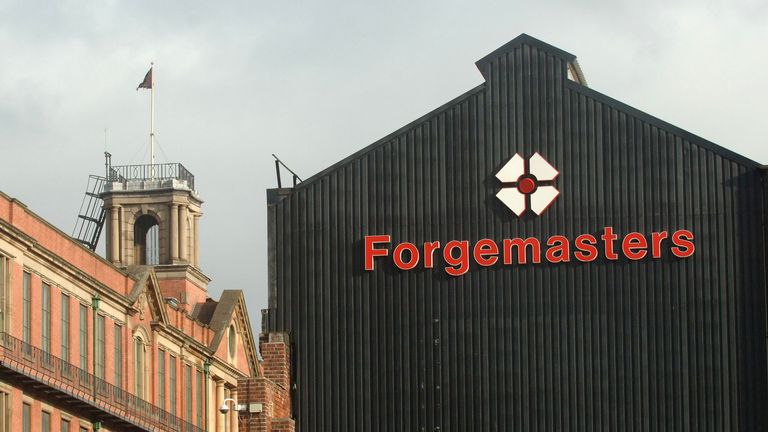 A general view of signage at the Sheffield Forgemasters Plant, Sheffield. PRESS ASSOCIATION Photo. Picture date: Monday October 31, 2011.. See PA story  . Photo credit should read: Anna Gowthorpe/PA Wire