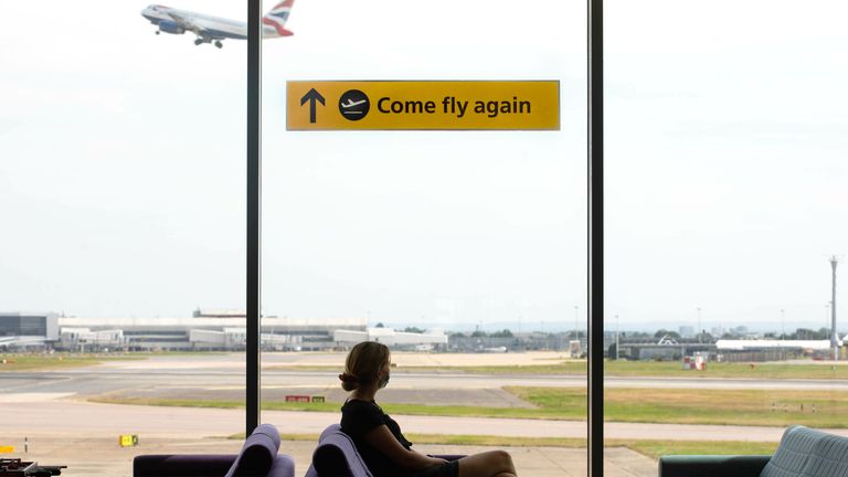 Airport bosses have long demanded an easing of travel restrictions to help get people flying again. Pic: Heathrow