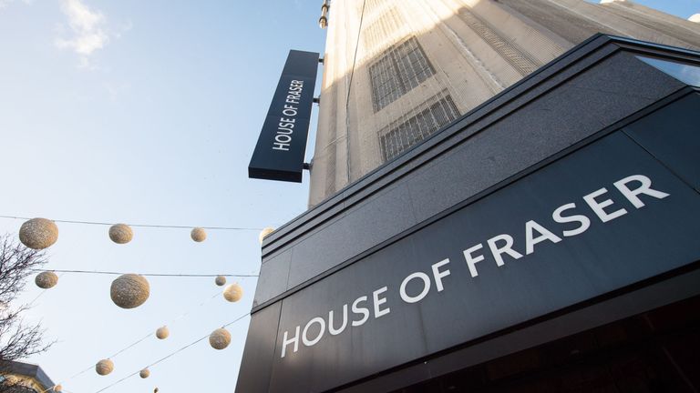 House of Fraser 