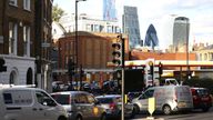 Vehicles queue to refill at a Shell fuel station in central London, Britain, September 27, 2021. REUTERS/Henry Nicholls