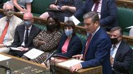 Grabs - Social Care reform
Labour Party leader Sir Keir Starmer speaking in the House of Commons, Westminster, after Prime Minister Boris Johnson announced a 1.25 percent increase in National Insurance from April 2022 to address the funding crisis in the health and social care system.