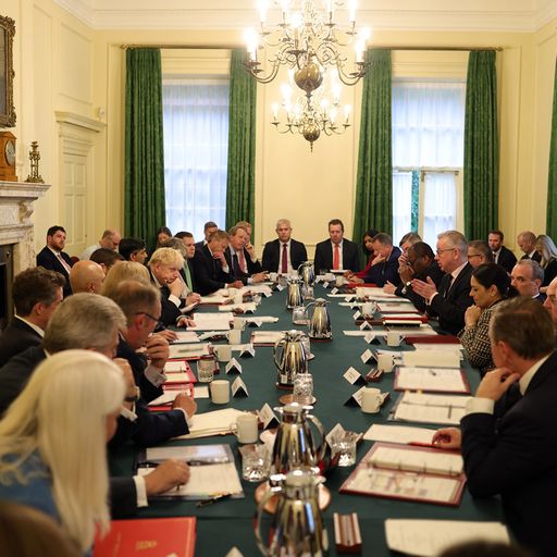 'They're not strangers': Javid defends maskless cabinet meeting after PM advised their use