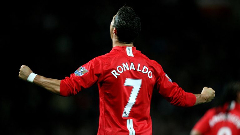 Ronaldo will be wearing the iconic No 7 shirt for Manchester United once again