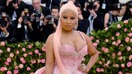 FILE IMAGE - Nicki Minaj at the Camp: Notes on Fashion Met Gala in 2019. Pic: Charles Sykes/Invision/AP


