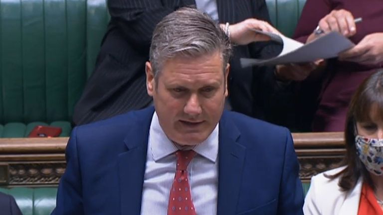 GRABS - Labour Party leader Sir Keir Starmer speaking in the House of Commons, Westminster, after Prime Minister Boris Johnson announced a 1.25 percent increase in National Insurance from April 2022 to address the funding crisis in the health and social care system.
Read less