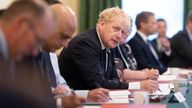 Prime Minister Boris Johnson Cabinet Meeting
07/09/2021. London, United Kingdom. The Prime Minister Boris Johnson chairs his weekly Cabinet meeting inside the Cabinet Room of No10 Downing Street. Picture by Andrew Parsons / No 10 Downing Street