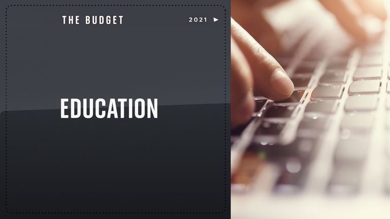 Education - graphic for rolling budget coverage 27 October