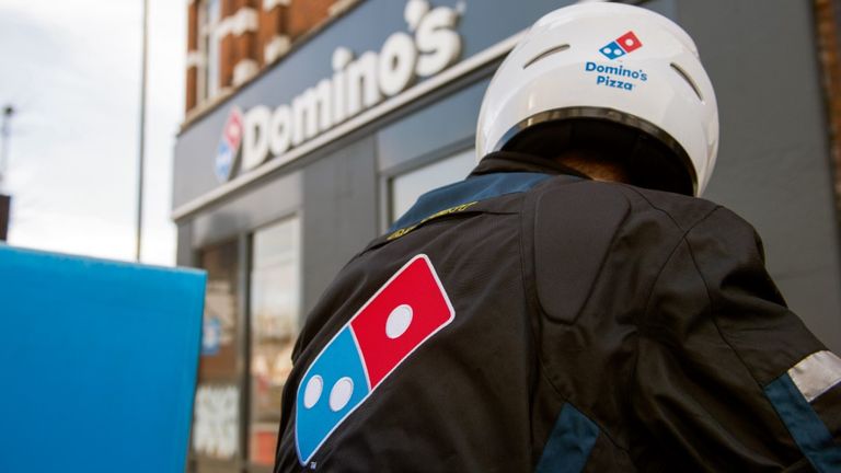 Domino's has enjoyed a surge in online sales during lockdown restrictions