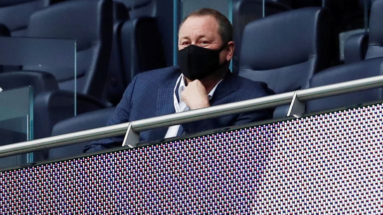 Mike Ashley bought a majority stake in the club in 2007 