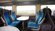 Train carriage interior. Pic: iStock