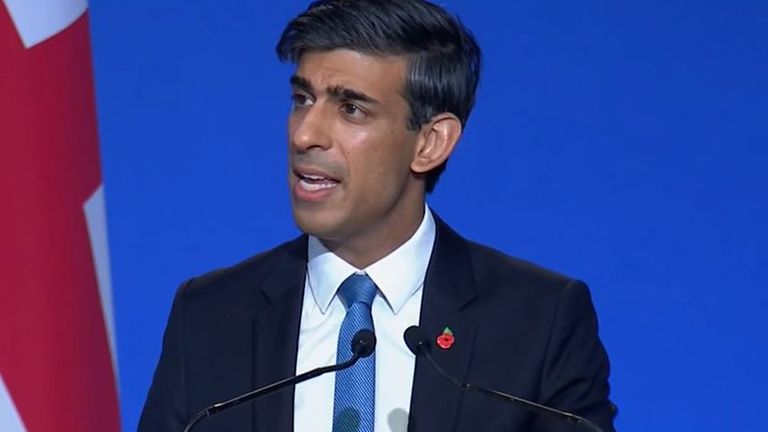 Rishi Sunak announces environmental priorities for financial sector