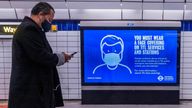 Pic: Guy Bell/Shutterstock

Mask confusion continues on the underground as the rules are tightened again because of Omicron., London Underground, London, UK - 30 Nov 2021