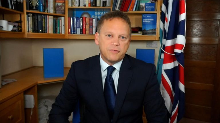 Grant Shapps responds to Queen's comments on COP26 