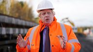 Prime Minister Boris Johnson during a visit to the Network Rail hub at Gascoigne Wood, near Selby, North Yorkshire, to coincide with the announcement of the Integrated Rail Plan. Picture date: Thursday November 18, 2021.
Prime Minister Boris Johnson during a visit to the Network Rail hub at Gascoigne Wood, near Selby, North Yorkshire, to coincide with the announcement of the Integrated Rail Plan. Picture date: Thursday November 18, 2021.
