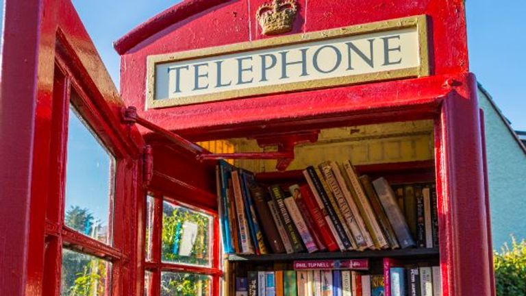 People have been turning the telephone boxes into mini-libraries and even cake shops