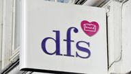 DFS store in Tottenham Court Road, London. Sofa chain DFS Furniture has cheered a strong bounce back in trading after slumping to an annual loss in an "extraordinary" year caused by the pandemic.