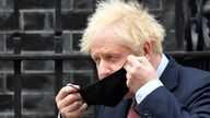 Boris Johnson wants to ease face mask restrictions as soon as 19 July. File pic