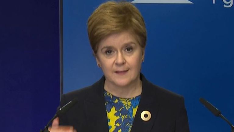 Nicola Sturgeon introduces new COVID measures in Scotland