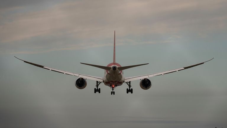 All British arrivals will have to undertake an RT-PRC test within 72 hours of travelling to India, as well as another test on arrival and a third one eight days later - regardless of their vaccination status. Pic: AP