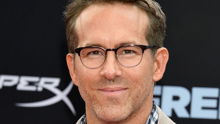 Ryan Reynolds at the premiere for Free Guy in New York in August 2021. Pic: Evan Agostini/Invision/AP


