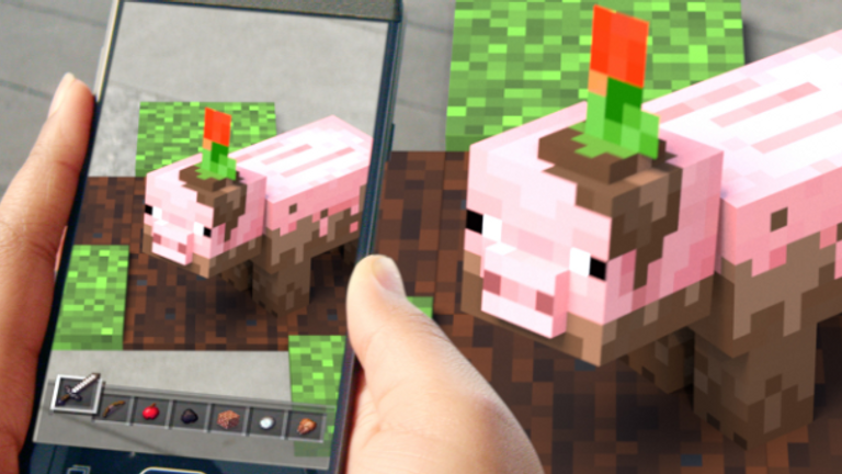 The game will be free for Apple and Android devices. Pic: Mojang/Microsoft