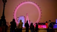 Members of the public on New Year's Eve