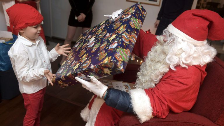 Corrugated board is an essential material around the Christmas period. Pic Reuters 