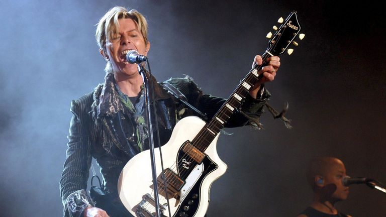 The Isle Of Wight Festival, Britain - 11 - 13 Jun 2004, David Bowie