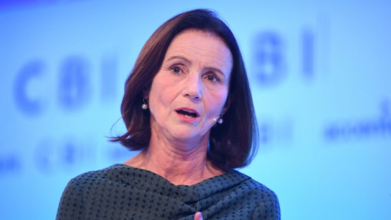 CBI director-general, Dame Carolyn Fairbairn