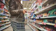 Shopping, One Woman Only, Shopping Basket, Women, Adult
