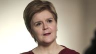 EMBARGOED TO 0001 FRIDAY DECEMBER 24 File photo dated 15/12/21 of First Minister Nicola Sturgeon, who has said the vaccination campaign had been 