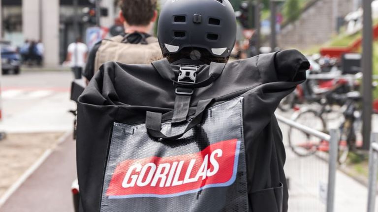 Gorillas rider Pic: Gorillas