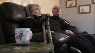 Natasha and Gary Waterhouse say they are already struggling to pay their energy bill