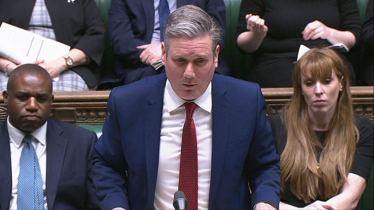 LABOUR LEADER SIR KEIR STARMER MP