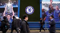 File photo dated 22-02-2020 of General view of fans arriving at the ground before the Premier League match at Stamford Bridge, London. Roman Abramovich has been sanctioned by the UK Government, freezing the Russian-Israeli billionaire...s planned sale of Chelsea. Chelsea will be given a special licence to continue operation, but the sale of the Stamford Bridge club is now on hold. Issue date: Thursday March 10, 2022.