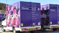 Ocado vans