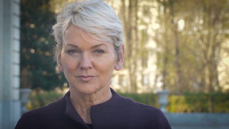 US Energy Secretary Jennifer Granholm