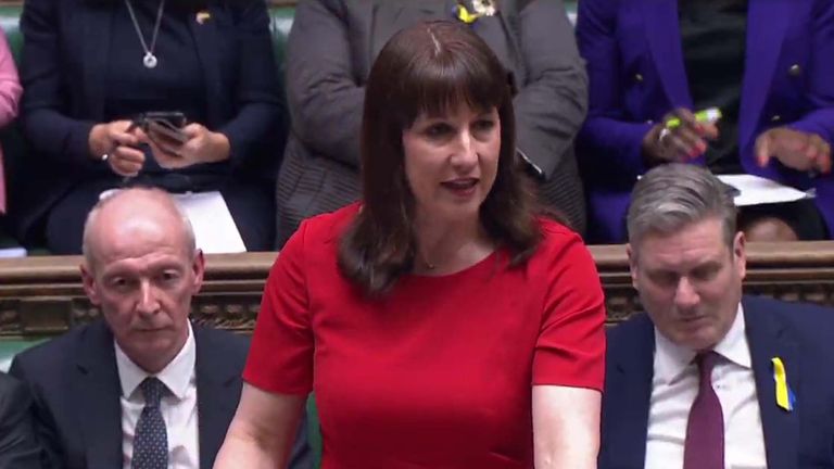 Shadow Chancellor is Rachel Reeves