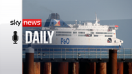 FILE PHOTO: A P&O ferry leaves the Port of Dover following the end of the Brexit transition period, Dover, Britain, January 1, 2021. REUTERS/Peter Cziborra/File Photo