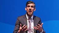 Chancellor Rishi Sunak speaking during the Conservative Party Spring Forum at Winter Gardens, Blackpool. Picture date: Friday March 18, 2022.

