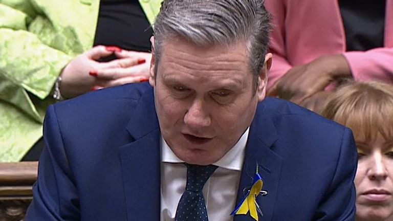 Sir Keir Starmer asks the prime minister why Roman Abramovich isn't being sanctioned