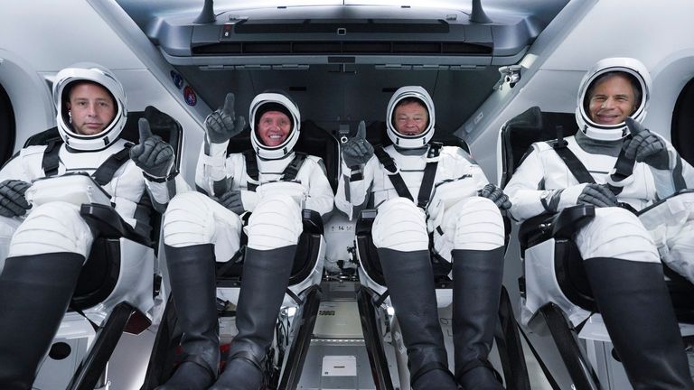 As the men are conducting commercial research they object to the term 'space tourist'