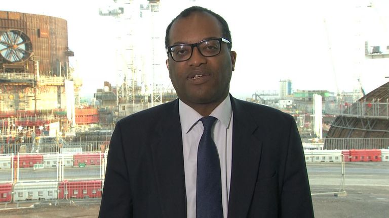 Kwasi Kwarteng says the government's energy strategy is a three, four or five year plan