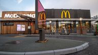 Market Drayton is the first of McDonald's 1,400 sites to be designated 'net zero carbon'