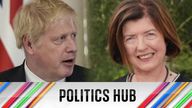 Boris Johnson and Sue Gray