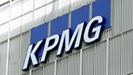 The KPMG building in Canary Wharf