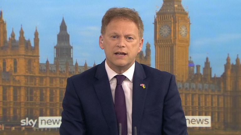 Grant Shapps says it will 'push on with reforms' to rail working practices