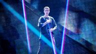 Justin Bieber was released by police after co-operating with police at the scene